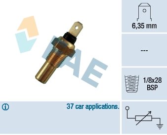 SENZOR TEMPERATURA LICHID RACIRE FAE 31630 - Compatibil cu MARUTI, SUBARU, SUZUKI