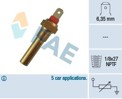 Senzor temperatura lichid racire FAE 31640