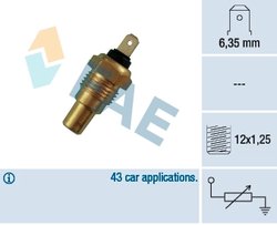 Senzor temperatura lichid racire FAE 31650