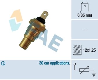 SENZOR TEMPERATURA LICHID RACIRE FAE 31680 - Compatibil cu NISSAN
