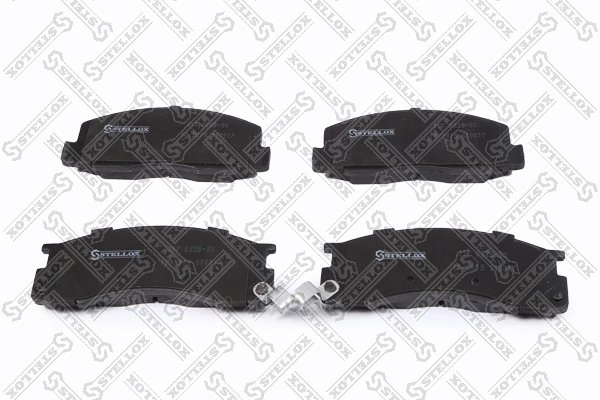 SET PLACUTE FRANA STELLOX 317 022B-SX - Compatibil cu PEUGEOT, TOYOTA