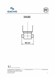 Amortizor SACHS 318 202