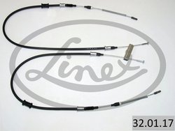 CABLU FRANA DE MANA LINEX 32.01.17 - Compatibil cu OPEL