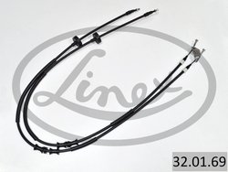 CABLU FRANA DE MANA LINEX 32.01.69 - Compatibil cu OPEL