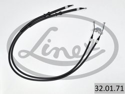 CABLU FRANA DE MANA LINEX 32.01.71 - Compatibil cu OPEL