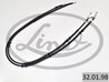 CABLU FRANA DE MANA LINEX 32.01.98 - Compatibil cu OPEL