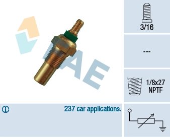Senzor temperatura lichid racire FAE 32010