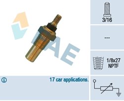 Senzor temperatura lichid racire FAE 32040