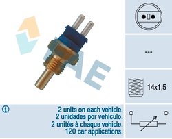 SENZOR TEMPERATURA LICHID RACIRE FAE 32580 - Compatibil cu MERCEDES-BENZ