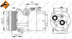 Compresor climatizare NRF 32722