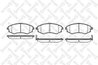Set placute frana Stellox 329 012B-SX