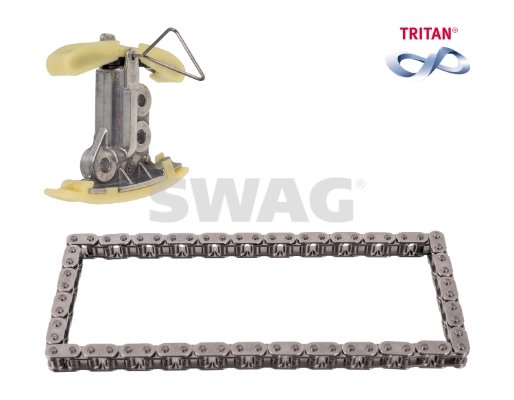 SET LANT ANTRENARE POMPA ULEI SWAG 33 10 1552 - Compatibil cu MERCEDES-BENZ