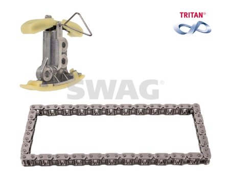 SET LANT ANTRENARE POMPA ULEI SWAG 33 10 1552 - Compatibil cu MERCEDES-BENZ