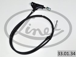 CABLU FRANA DE MANA LINEX 33.01.34 - Compatibil cu PEUGEOT