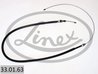 CABLU FRANA DE MANA LINEX 33.01.63 - Compatibil cu PEUGEOT