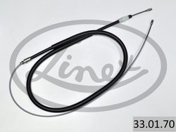 CABLU FRANA DE MANA LINEX 33.01.70 - Compatibil cu CITROEN, PEUGEOT
