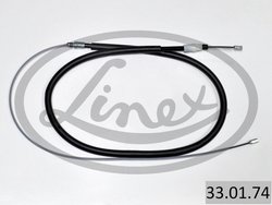 CABLU FRANA DE MANA LINEX 33.01.74 - Compatibil cu PEUGEOT