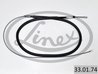 CABLU FRANA DE MANA LINEX 33.01.74 - Compatibil cu PEUGEOT