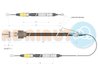 CABLU FRANA DE MANA ADRIAUTO 33.0271.1 - Compatibil cu OPEL