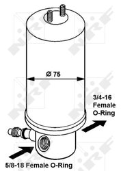 USCATOR AER CONDITIONAT NRF 33061 - Compatibil cu SEAT, VW