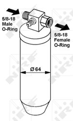 Uscator aer conditionat NRF 33068
