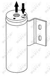 USCATOR AER CONDITIONAT NRF 33136 - Compatibil cu CHRYSLER