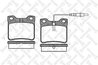 Set placute frana Stellox 332 022B-SX