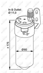 USCATOR AER CONDITIONAT NRF 33200 - Compatibil cu RENAULT