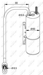 Uscator aer conditionat NRF 33202