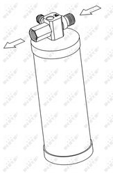 USCATOR AER CONDITIONAT NRF 33226 - Piesa auto compatibila cu mai multe marci