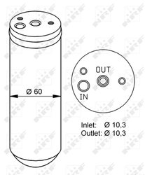 Uscator aer conditionat NRF 33293