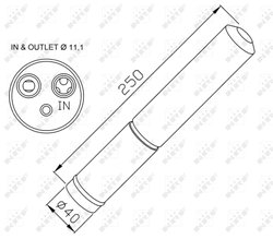 Uscator aer conditionat NRF 33295