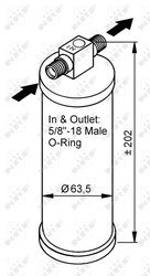 Uscator aer conditionat NRF 33316