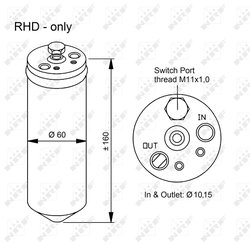 USCATOR AER CONDITIONAT NRF 33320 - Compatibil cu HONDA