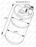 Uscator aer conditionat NRF 33322