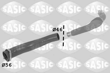 FURTUN INTERCOOLER/TURBO SASIC 3334043 - Compatibil cu RENAULT