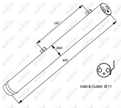 Uscator aer conditionat NRF 33353