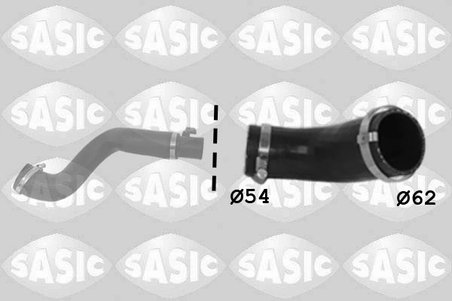 Furtun intercooler/turbo Sasic 3336220