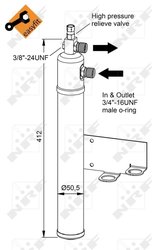 Uscator aer conditionat NRF 33365