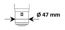 AMORTIZOR KYB 3338001 - Compatibil cu CITROEN, PEUGEOT