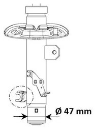 Amortizor KYB 3338013