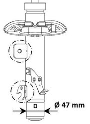 Amortizor KYB 3338053