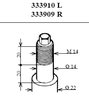 Amortizor KYB 333910