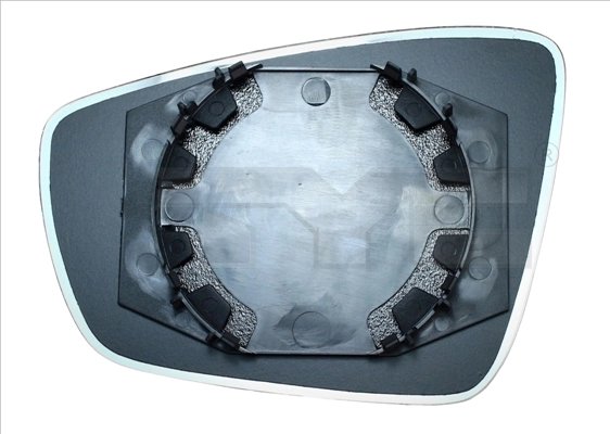 STICLA OGLINDA, OGLINDA RETROVIZOARE EXTERIOARA TYC 337-0181-1 - Compatibil cu SKODA, VW