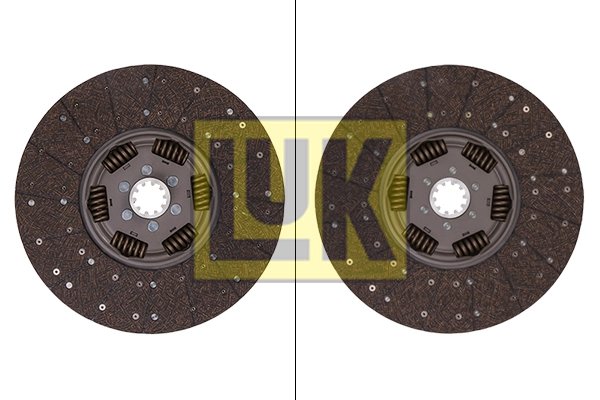 DISC AMBREIAJ LUK 338 0155 10 - Compatibil cu DAF, MERCEDES-BENZ
