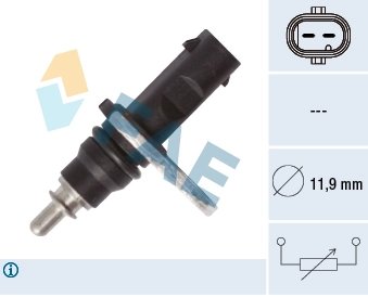SENZOR TEMPERATURA LICHID RACIRE FAE 33894 - Compatibil cu AUDI, SEAT, SKODA, VW