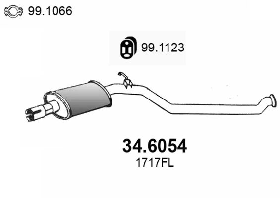 Toba esapament intermediara ASSO 34.6054