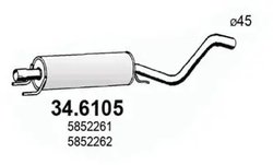Toba esapament intermediara ASSO 34.6105