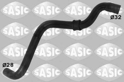 FURTUN RADIATOR SASIC 3400183 - Compatibil cu CITROEN, PEUGEOT