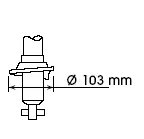 Amortizor KYB 341186
